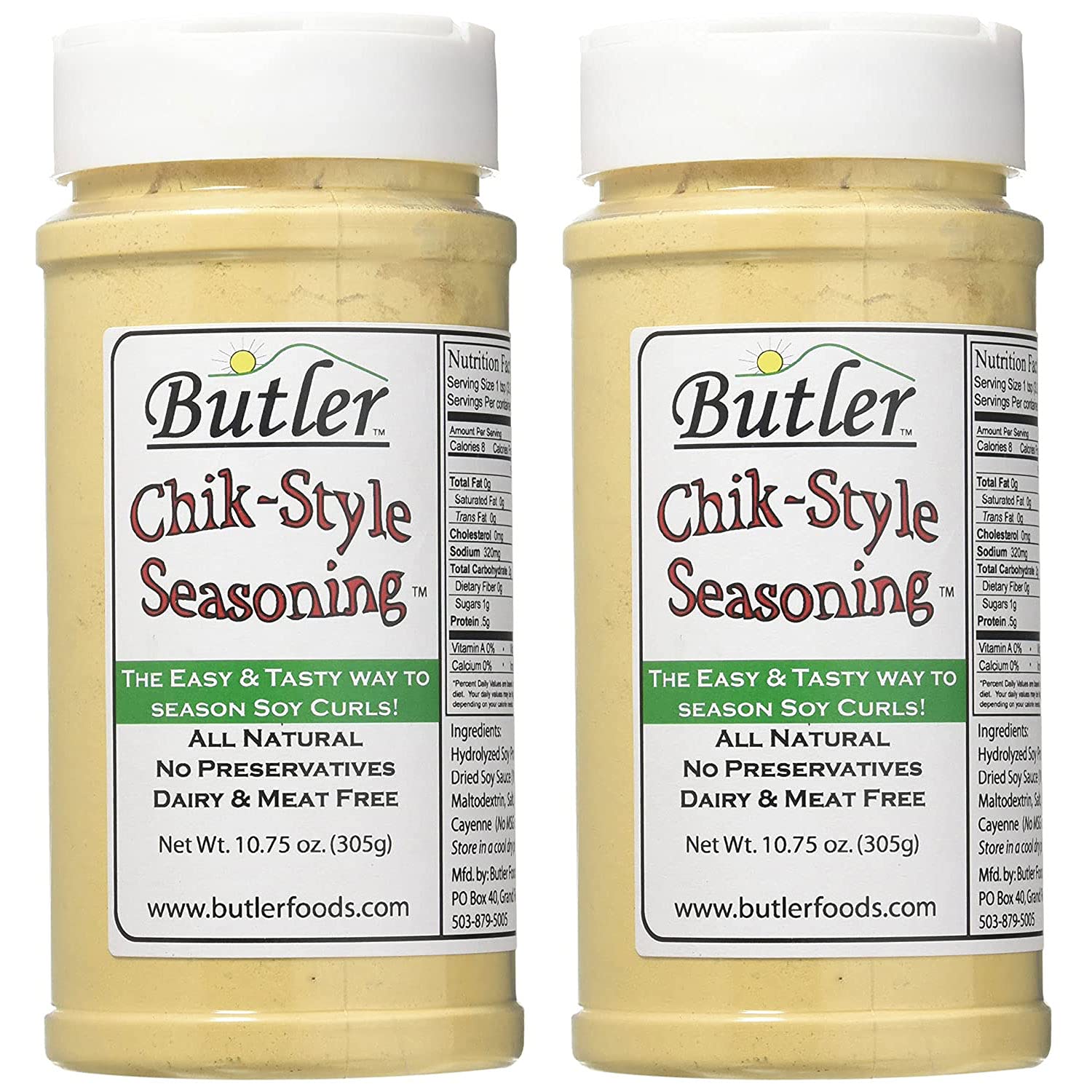 Chik-Style Seasoning - 10.75 oz Jar (Pack of 2)