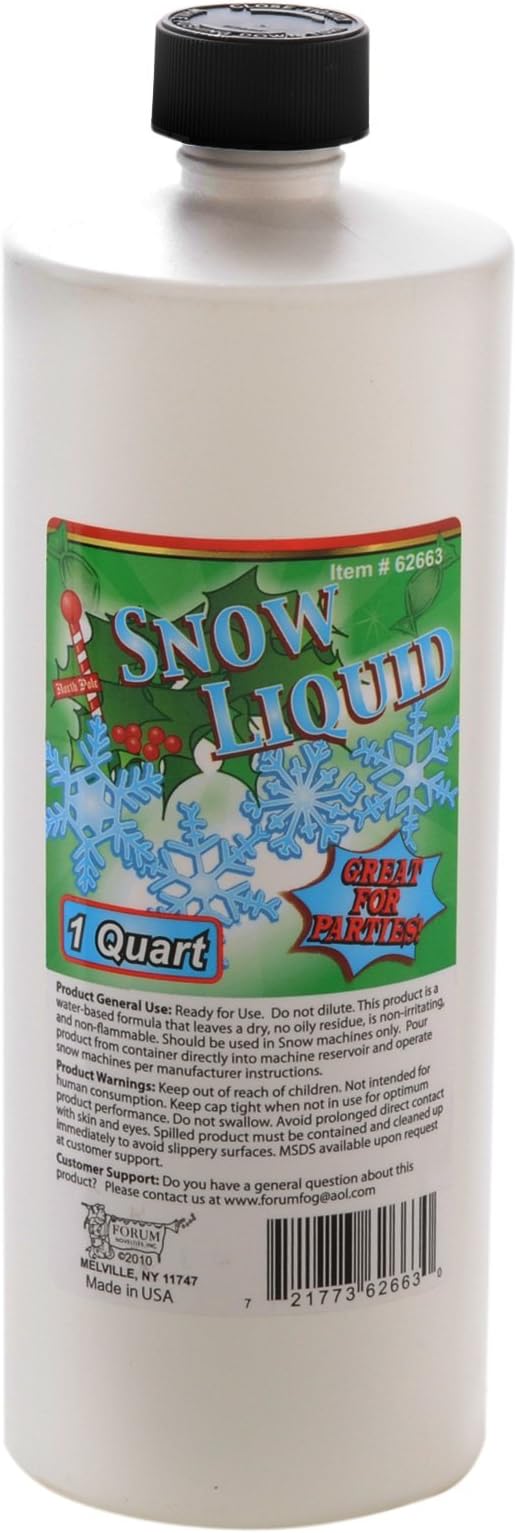 Forum Novelties Snow Machine Liquid (One Quart), Multi Home & Kitchen