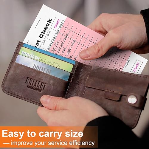 Miniatura 4 de Paquete de 6 blocs de notas para servidor, libros de cheques de invitados para servidores, bloc de notas de cheques de invitados para camareros,