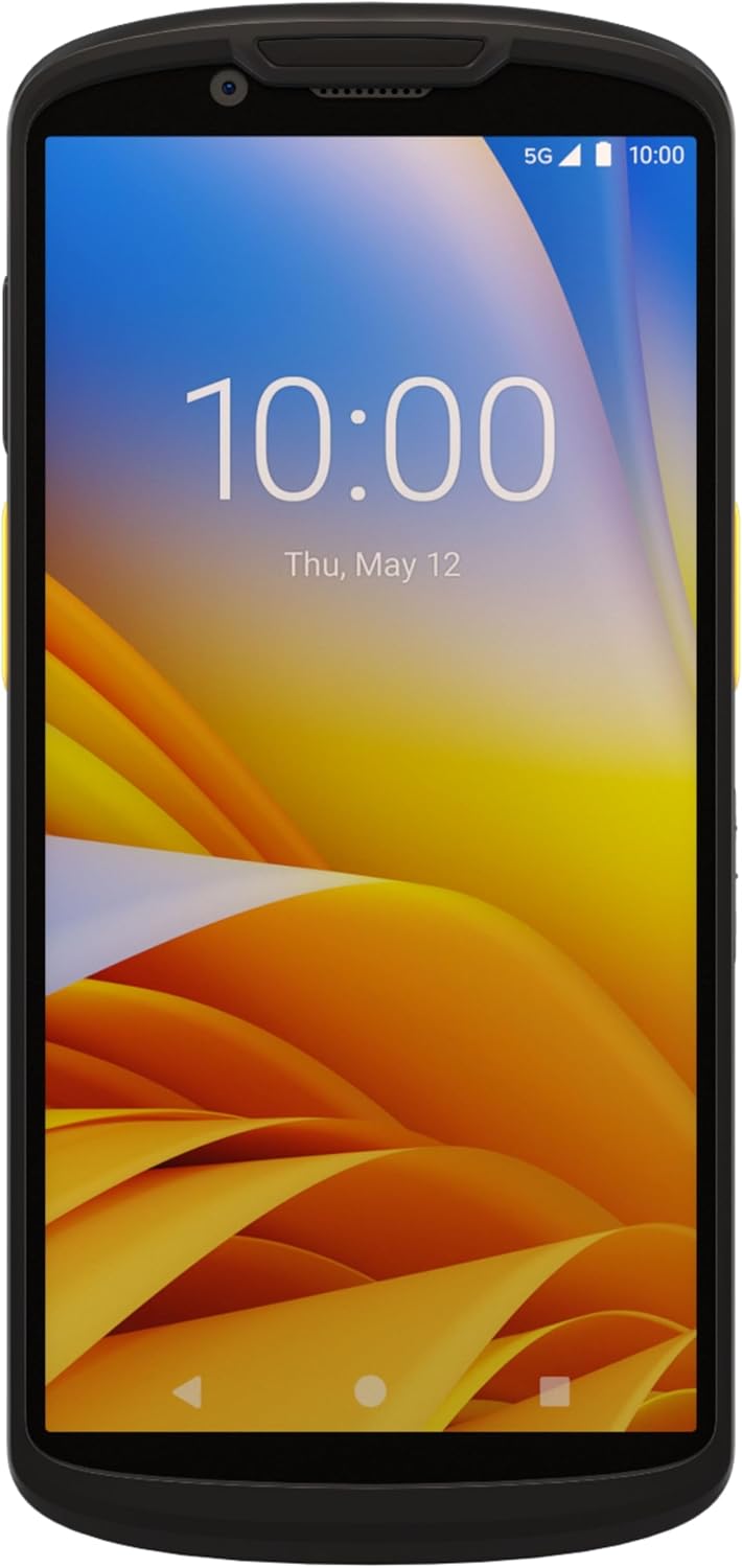 Zebra TC58 Mobile Barcode Scanner | 6" Touch Screen | WiFi 6E, Bluetooth, 5G Cellular | Android Mobile Computer | 1D & 2D Scanner | Front & Rear Cameras (Renewed)