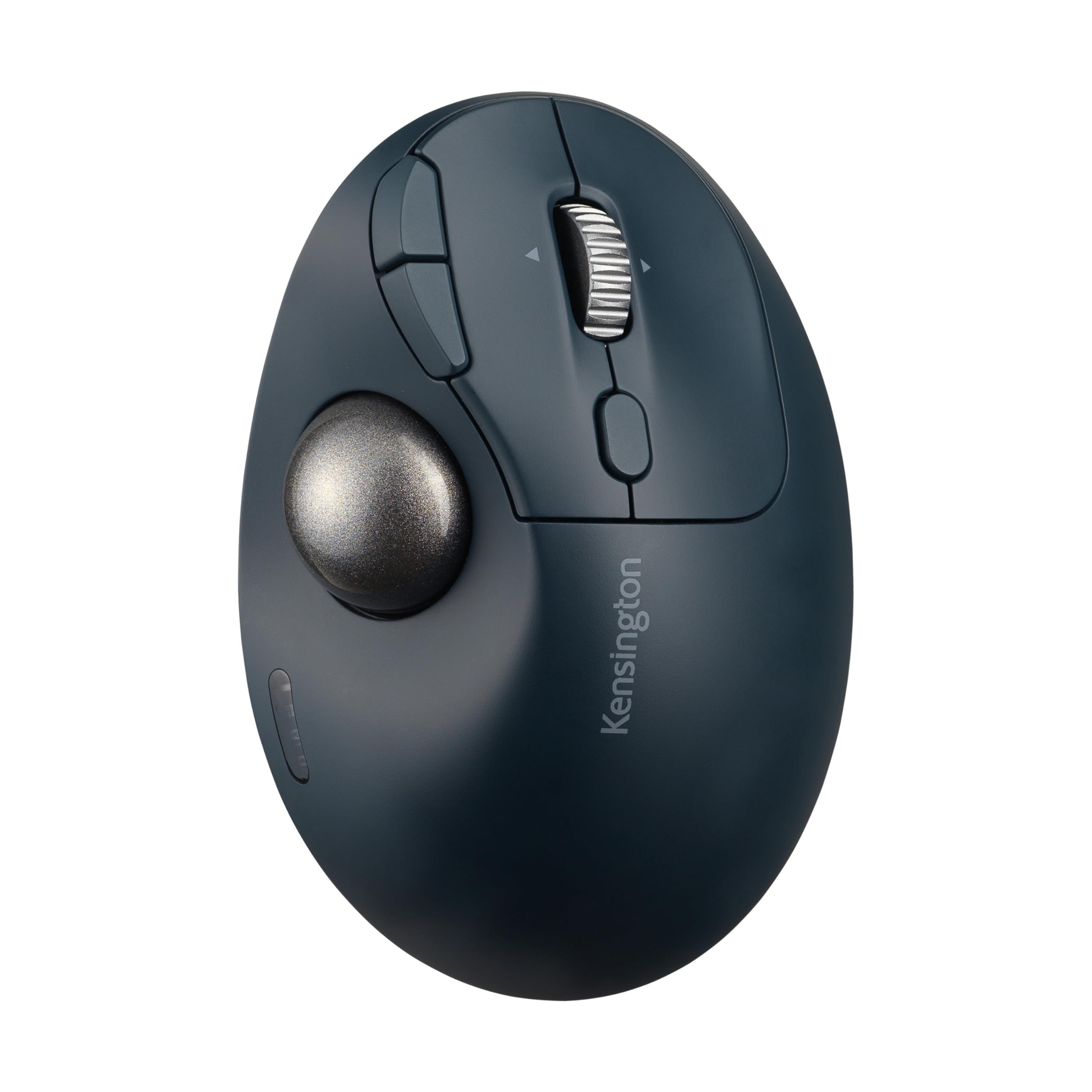 Kensington Pro Fit Ergo TB550 Trackball-Maus, wiederaufladbar Batterie, kabellose Bluetooth Maus, ergonomischer 34-mm-Trackball mit 4D-Scrollring, aus bis zu 51% recyceltem Kunststoff (K72196WW)