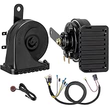 12V Car Horn Kit with Button Electric Horn for Auto & Truck