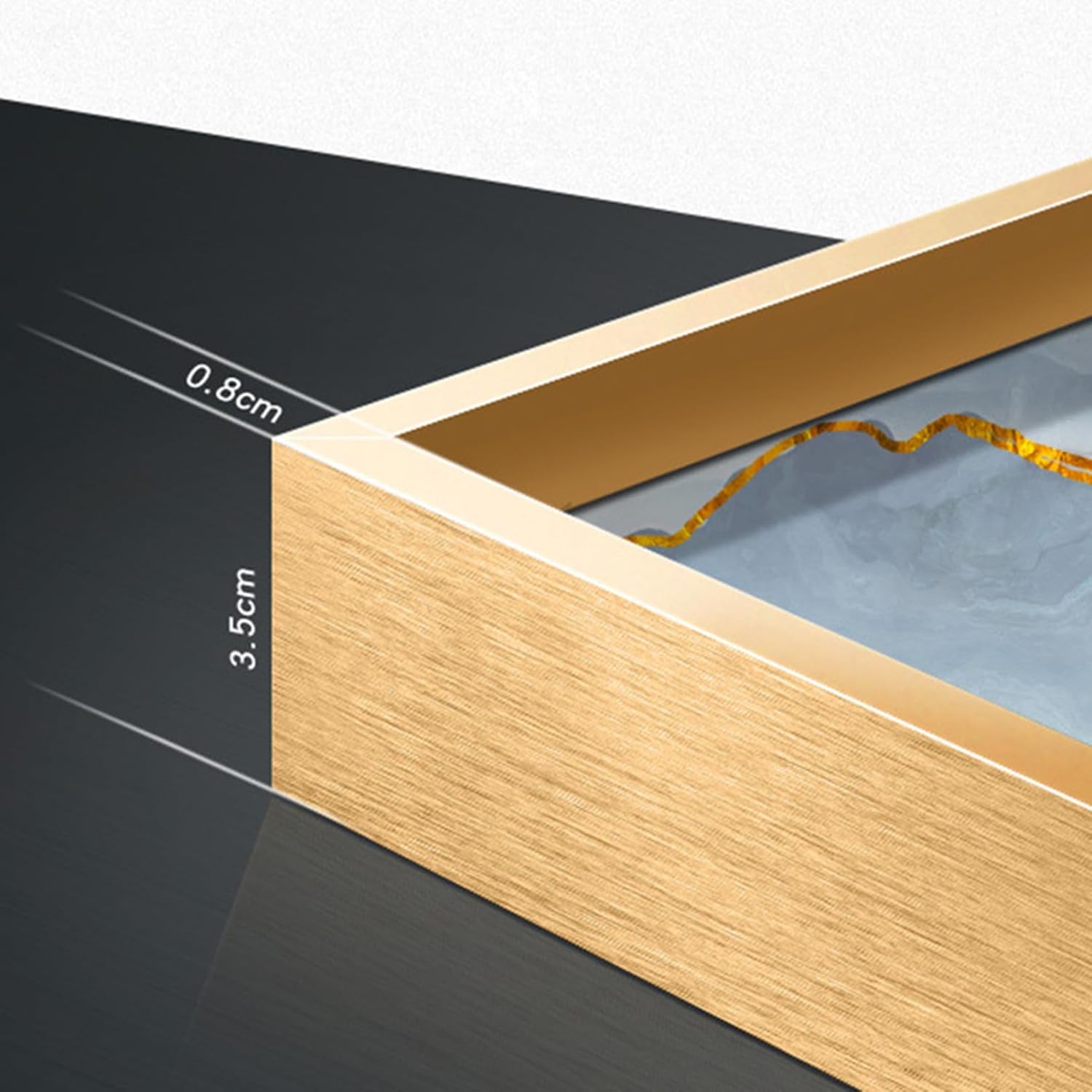 [JUI3N] アートパネル インテリア絵画 40*80cm 壁掛け アートポスター 現代 パネル 設計2 風景画 贈り物 ギフト