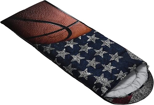 Miniatura 4 de QOOMO Saco de dormir para camping, 3 estaciones, clima cálido y fresco, ligero, saco de dormir impermeable para adultos y niños, viajes y al aire