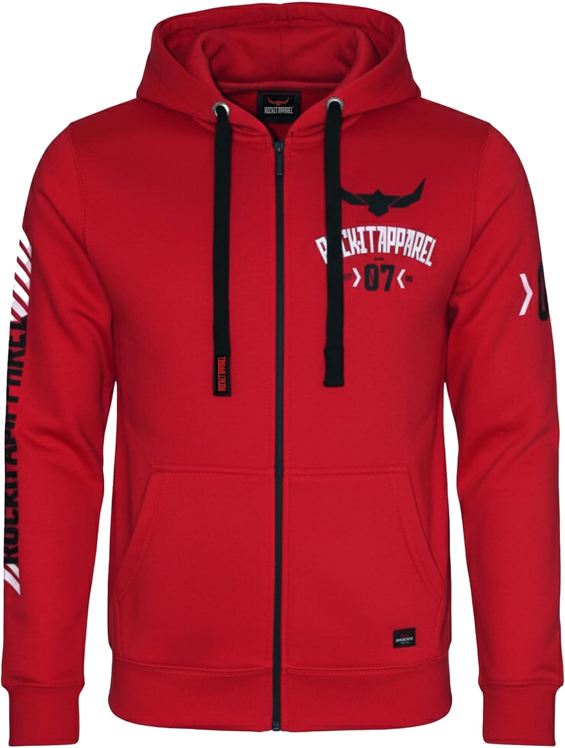 Sweat à Capuche Homme Xact - 1/4 Fermeture éclair - Polaire Doux - Coupe Régulière - Neuf