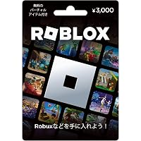 Roblox Gift Card - &yen;3,000 (Includes Exclusive Virtual Items) | Card Edition