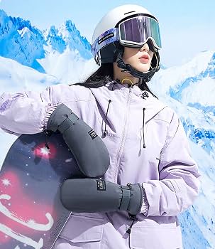 handschuhe schnee damen Damen-Winterhandschuhe für Damen, Thermo-Handschuhe, wasserdicht, für kaltes Wetter, Touchscreen, Skihandschuhe, Damen, zum Radfahren, Laufen, Wandern, Fahren, Su (schwarzer Fäustling, M) Fashion Category:Gravel Bikes_ohne Savage Gear HeatLite Thermo Size:52T