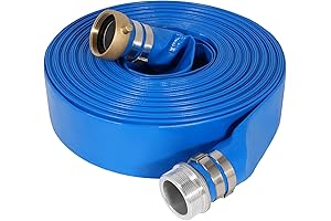 2-Inch by 50-Foot Swimming Pool Backwash Hose