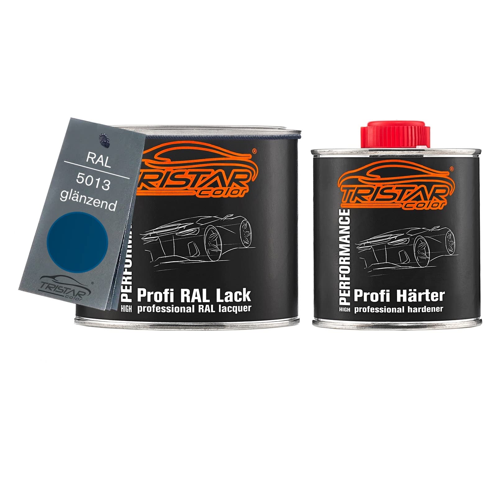 TRISTARcolor RAL 5013 Kobaltblau Mat Satiné Pot De Peinture