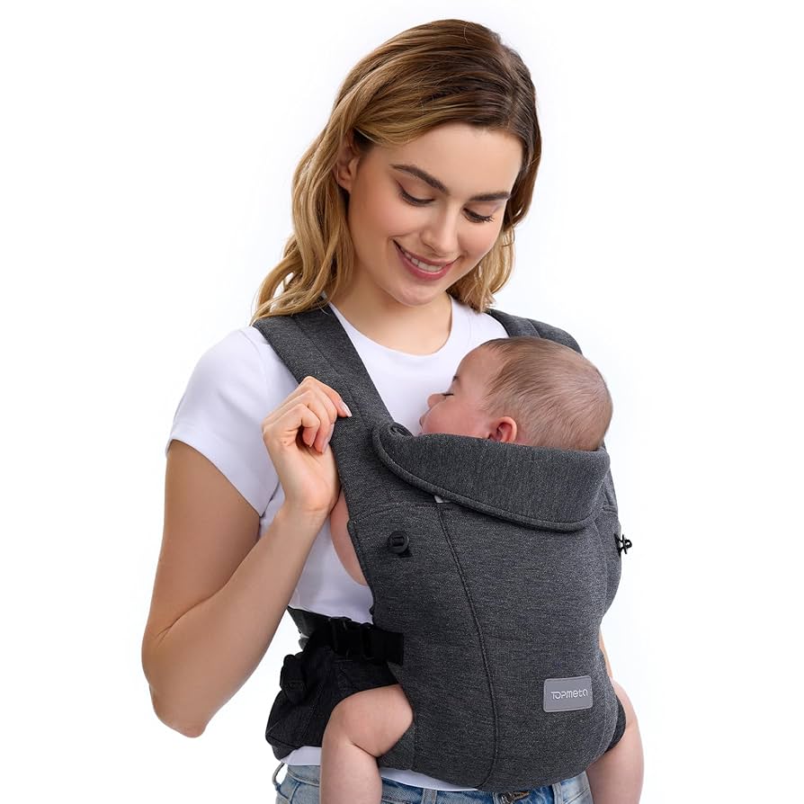 Pittoreks Baby Carrier チャコールグレー Hip Carrier for Baby, Baby Hip Seat Carrier, Hip Baby