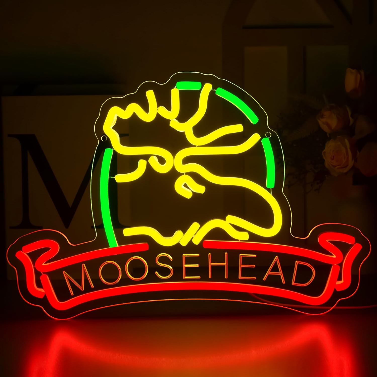 Beer Neon Sign for Wall Decor Bar LED Sign Beer Neon Light for Man Cave Bedroom Home Bar Shop Pub Bistro Party Hotel Game Room Decor Birthday Gifts for Man USB Powered Size14.1 * 10.2inches(JTD293)