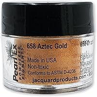 Vista 25 de Jacquard Pearl Ex - Pigmentos en polvo de 3 gramos, metálicos, bronce antiguo