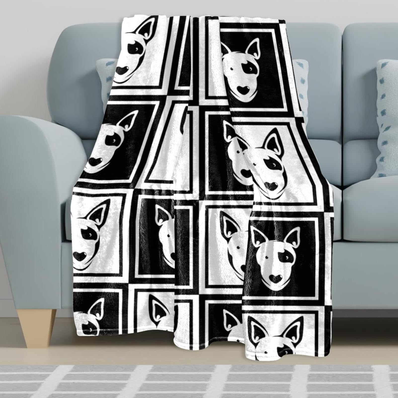 Couverture Polaire Chien D'arrêt Couverture Microfibre Chaude Et Douce Jeté De Canapé Couverture 150×200cm