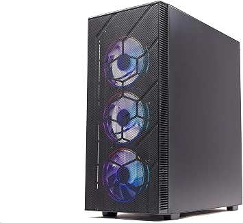 GTR Gaming PC – Intel Core i5-12400F, AMD Radeon RX 7600 8GB, 16GB DDR4 RAM, 1TB NVMe SSD, 650W PSU, Windows 11 Gaming Desktop Computer, Wi-Fi, ARGB Case, High Performance Prebuilt PC.