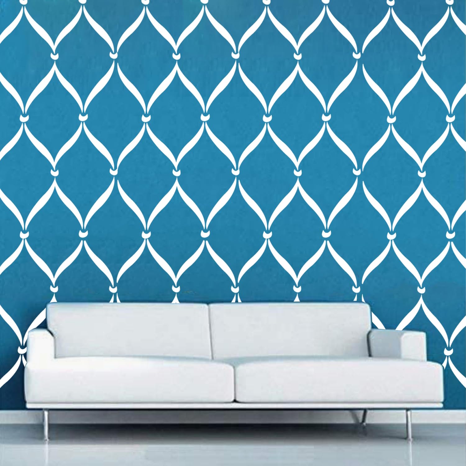 CTU UTILITIES Keylink Wall Stencil Reusable DIY Wall Stencil for Home Decoration, CST-40469, Wall Painting Stencils (16 inch x 24 inch) (B0B729Z7Q5) Amazon Price History, Amazon Price Tracker
