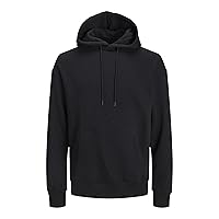 JACK & JONES Felpa Basica con Cappuccio e Tasche Frontali da Uomo