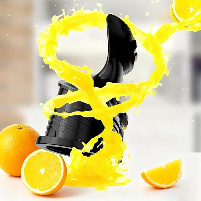 Extractor de Jugos Prensado en Frío Boca Ancha 5.4 Pulgadas 300W 120V miniatura 2