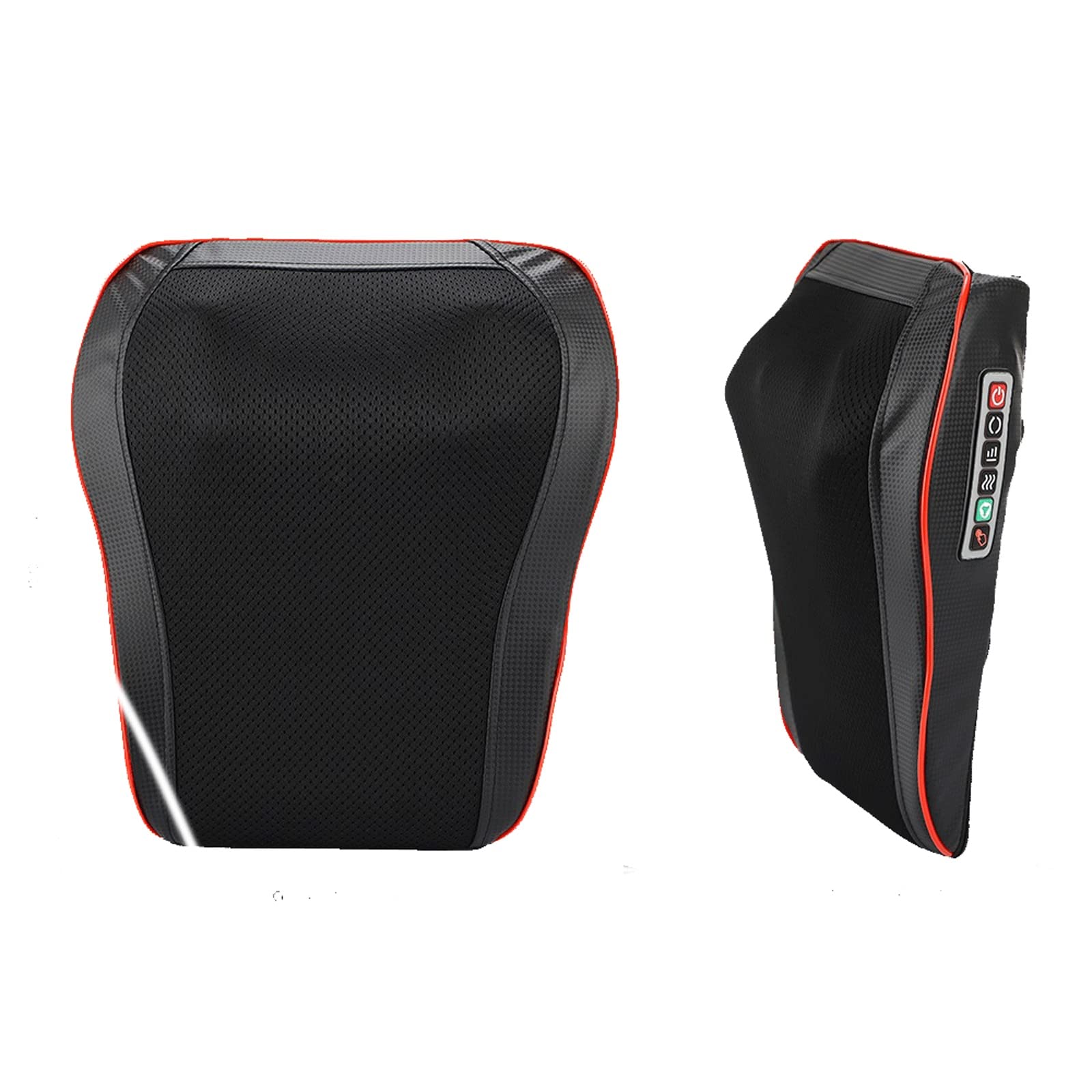 ZAINEE Lumbar Pillow Shoulder Cervical Electric Massage Pillow Double Vibration Neck Waist Back Multi-functional Lumbar Cushi Relief Pain Gift