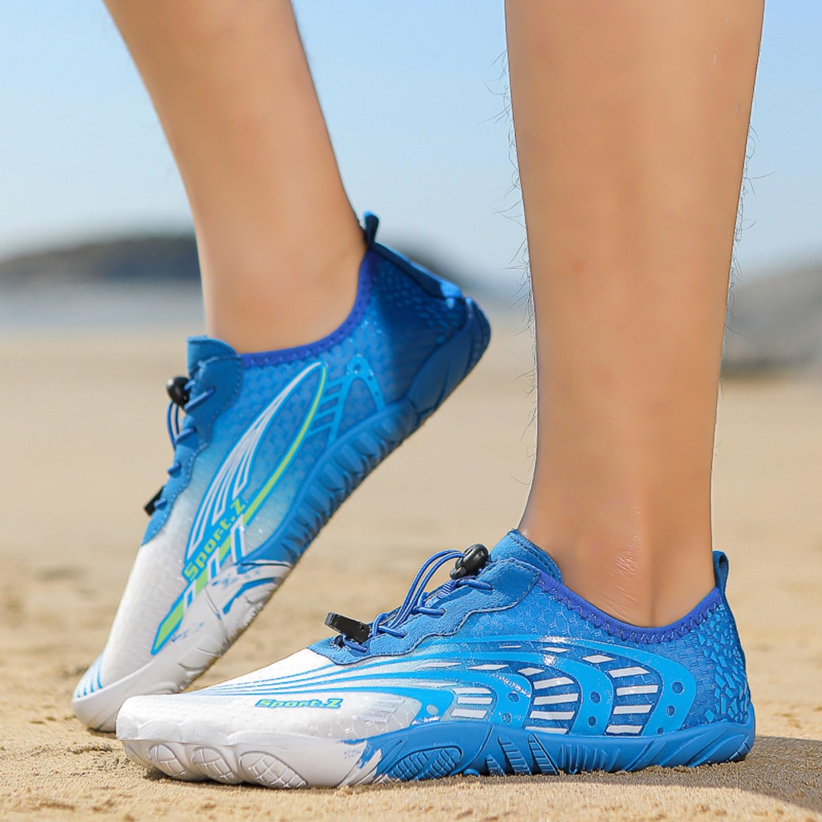 Générique Wasserschuhe für Damen und Herren, Planschschuhe, lässig, Outdoor, Strand, Schwimmen, Laufen, Wassersport, Damen