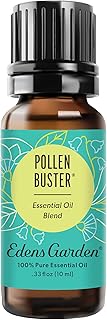 Edens Garden Pollen Buster Essential Oil Blend- 100% Pure Premium Grade, Undiluted, Natural, Therapeutic, Aromatherapy, The Best for Diffusing, Skin, Humidifiers, Kid Safe 10 ml (.33 fl oz)