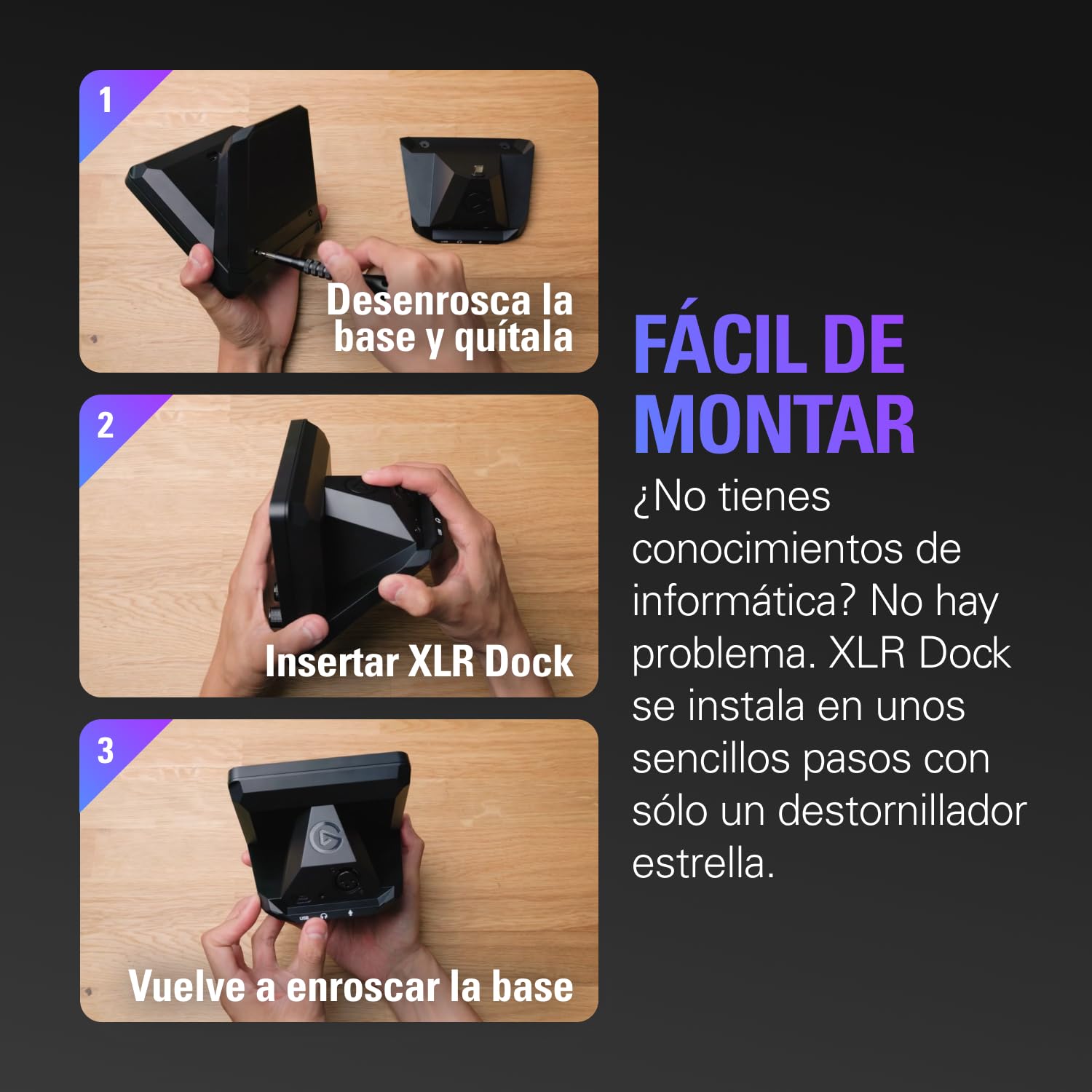Elgato XLR Dock para Stream Deck +