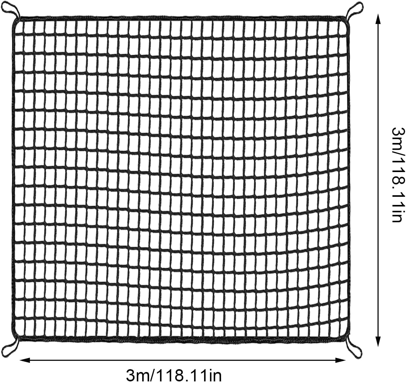 Golf Nets for Backyard - Heavy Duty Ball Swing Training Simulator - Golf Driving Barrier Netting with Target Cloth for Football, Volleyball, Baseball