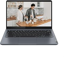 Lenovo IdeaPad Slim 3i Chromebook Plus - 2024 - Portátil ligero - Waves MaxxAudio® - Pantalla FHD de 14 pulgadas - Cámara HD 1080p - Memoria de 8 GB - Almacenamiento de 256 GB - Intel® Core™ i3-N305 -