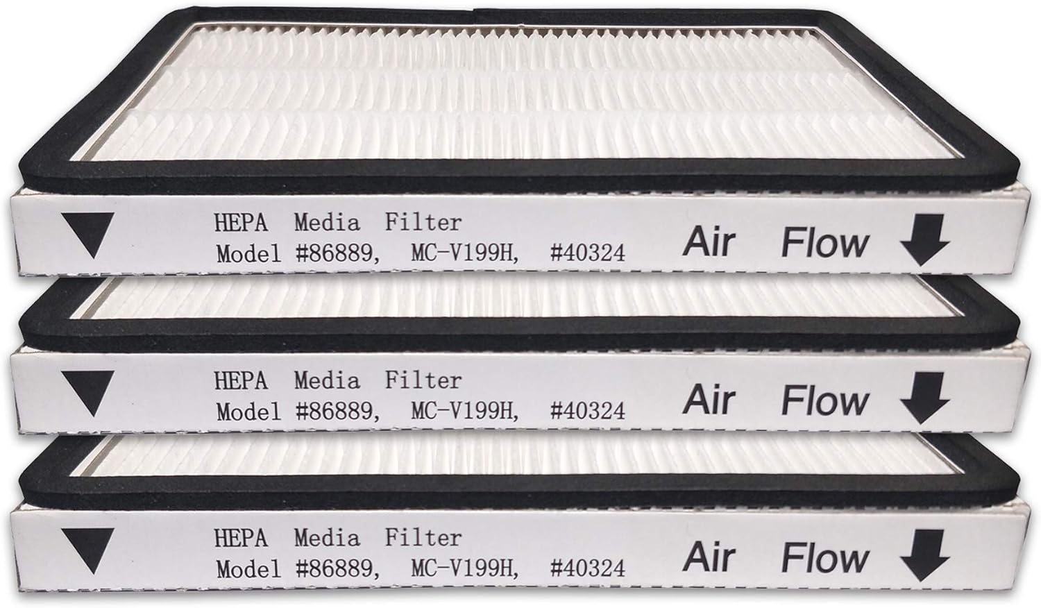 Aliddle Vacuum Cleaner HEPA Filter EF-1 Replacement for Sears Kenmore EF-1 and Panasonic Uprights Vacuums 86889, 20-86889, 40324， Panasonic Part MC-V199H (MCV199H) : Home & Kitchen