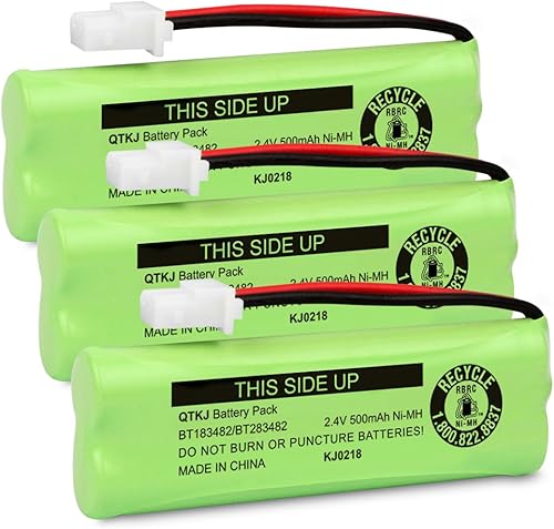 BT183482 BT283482 2.4V Ni-MH Batería para teléfonos inalámbricos Vtech DS6401 DS6421 DS6422 DS6472 LS6405 LS6425 LS6425-3 LS6426 LS6475 LS6475-3
