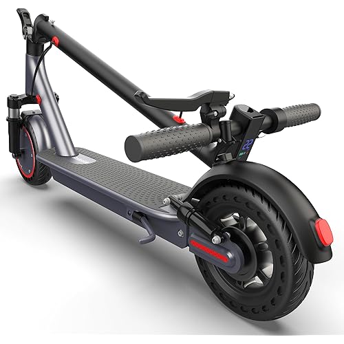 Electric Scooter for Adults- 8.5"/10''/14'' Tires, Up to 19/22MPH by 350W/500W Motor, Max 12/21/23/27/62Miles Long-Range Foldable Commuting Adults Scooter with Double Braking System and App