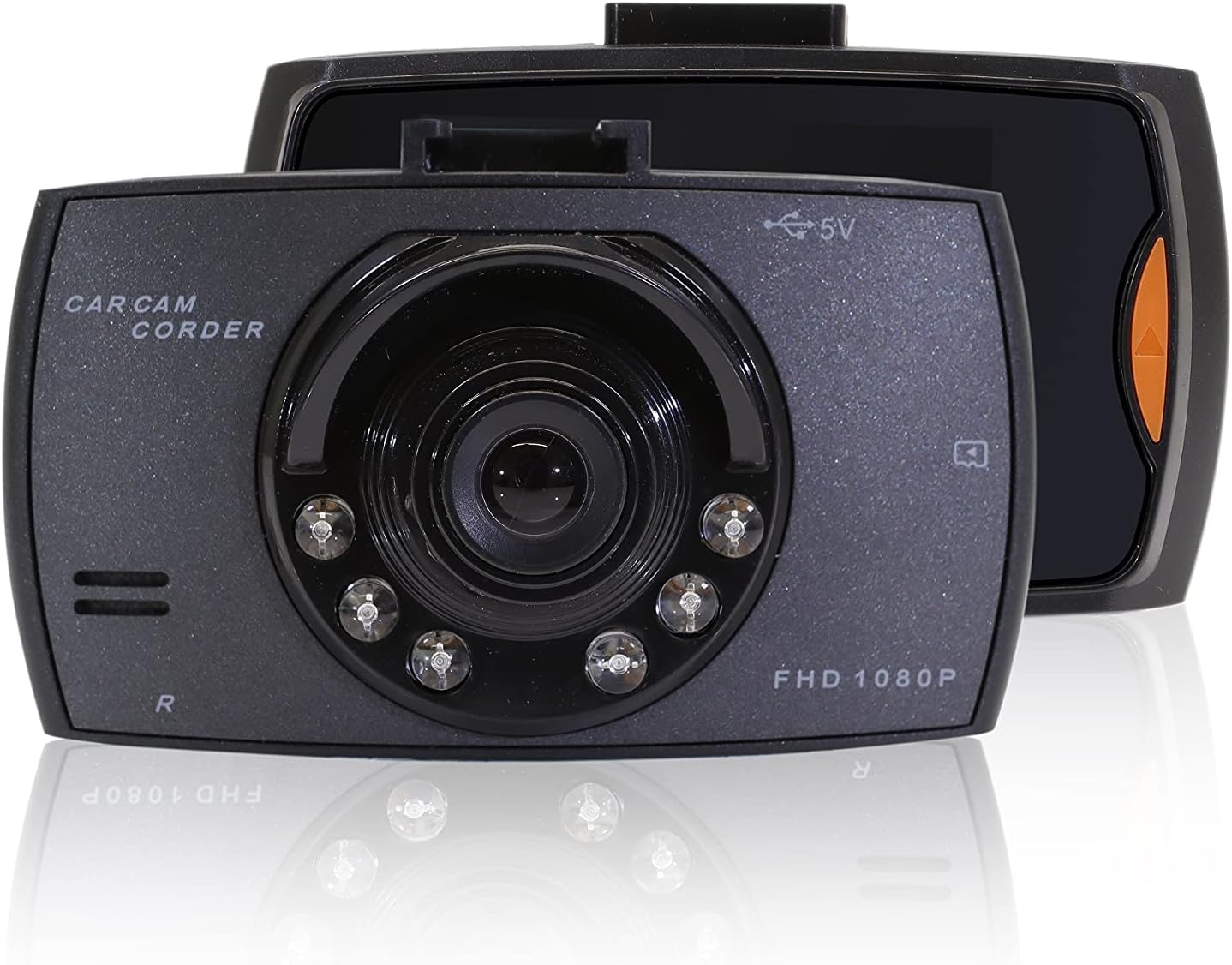 Streetwize SWREC9 In-Car Digital Dash Cam, Integrated Monitor, 2.4” Screen, Adjustable bracket, USB 2.0