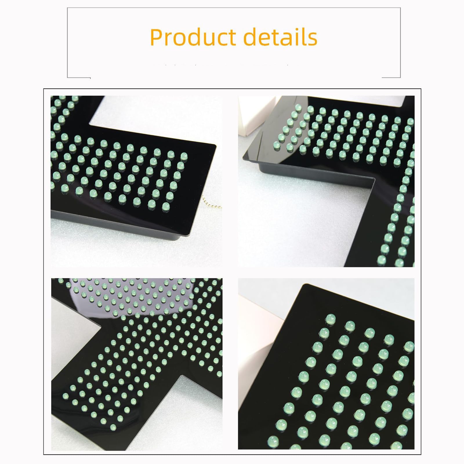 60 x 60 cm LED medyczny znak krzyżowy, 13 W billboardy medyczne z wiszącym metalowym łańcuchem, kabel adaptera 150 cm, 3 tryby świecenia, wysoka jasność i oszczędność energii, do szpitali, aptek