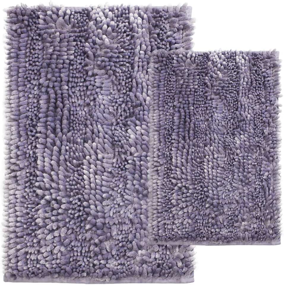 purple bath rug