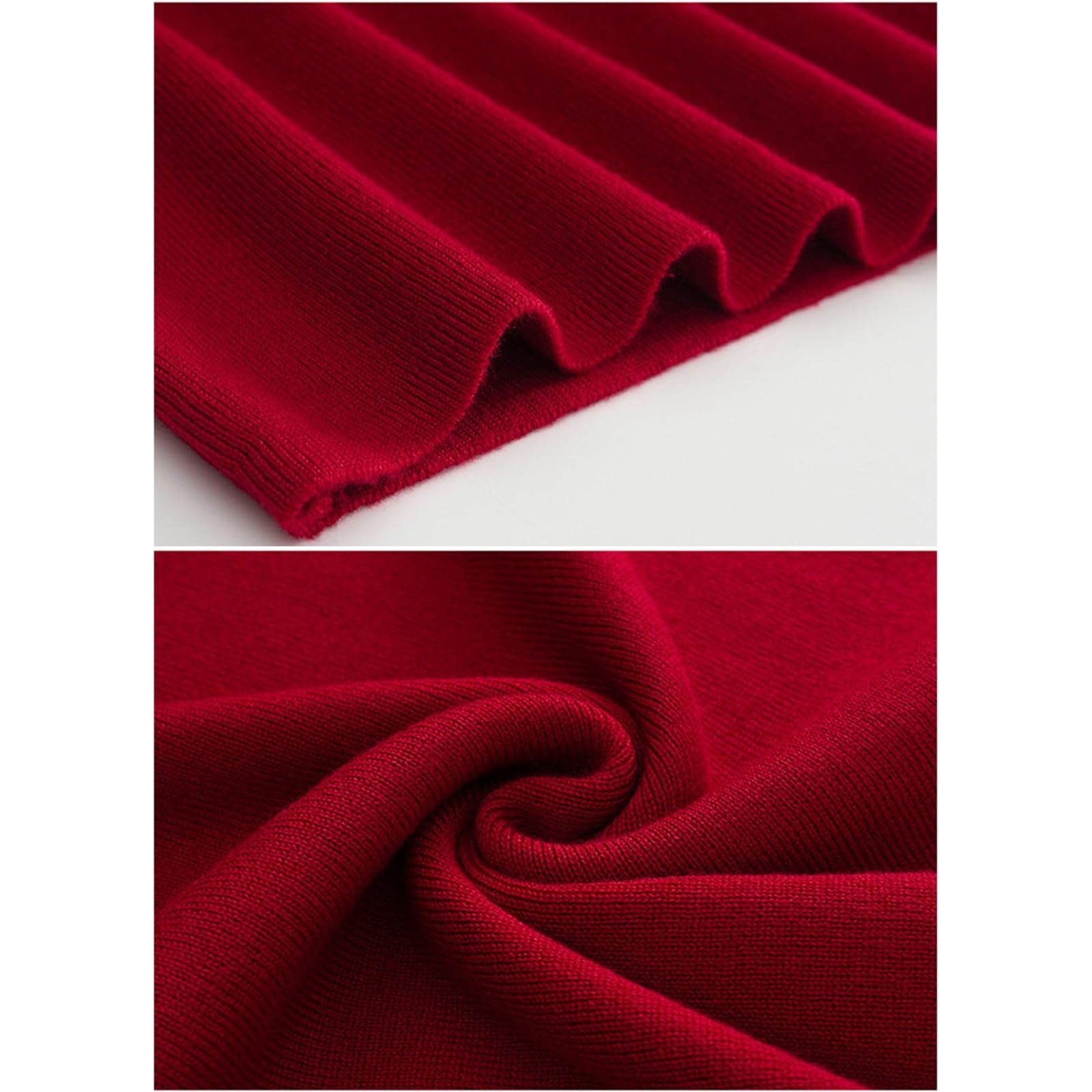 Conjunto de 2 Suéteres Y Chaquetas de Punto para Mujeres de Mediana Edad Y Mayores Abrigo Grueso Y Cálido de Manga Larga para Bodas Fiestas Y Uso Diario