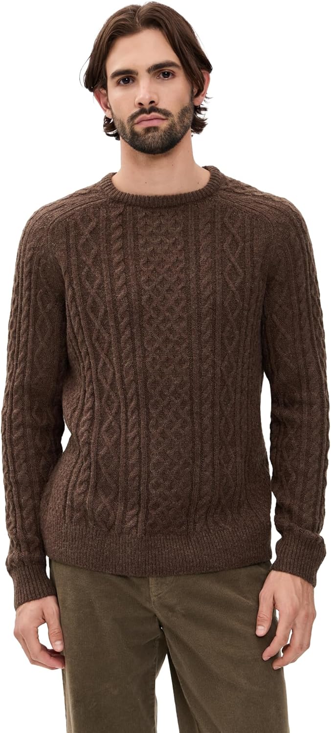 RHYTHM Men's Mohair Fishermans Knit