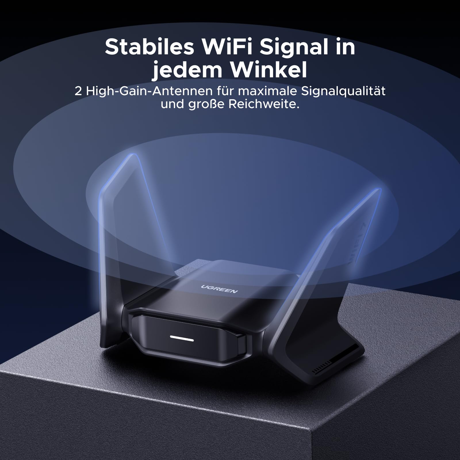 UGREEN AX900 WLAN Stick Bundle mit BE6500 WLAN Stick für PC