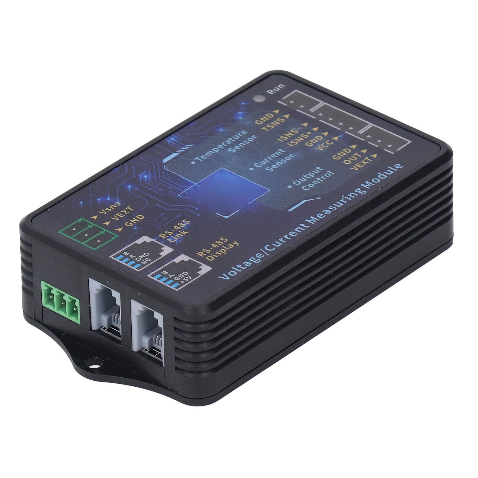 Monitor Akumulatora, Monitor Akumulatora ABS 400 A z Bocznikiem, Wyświetlacz TFT o Przekątnej 2,4 cala. Bezprzewodowy Miernik Napięcia i Prądu od 0 do 120 V do Systemów Akumulatorów Słonecznych