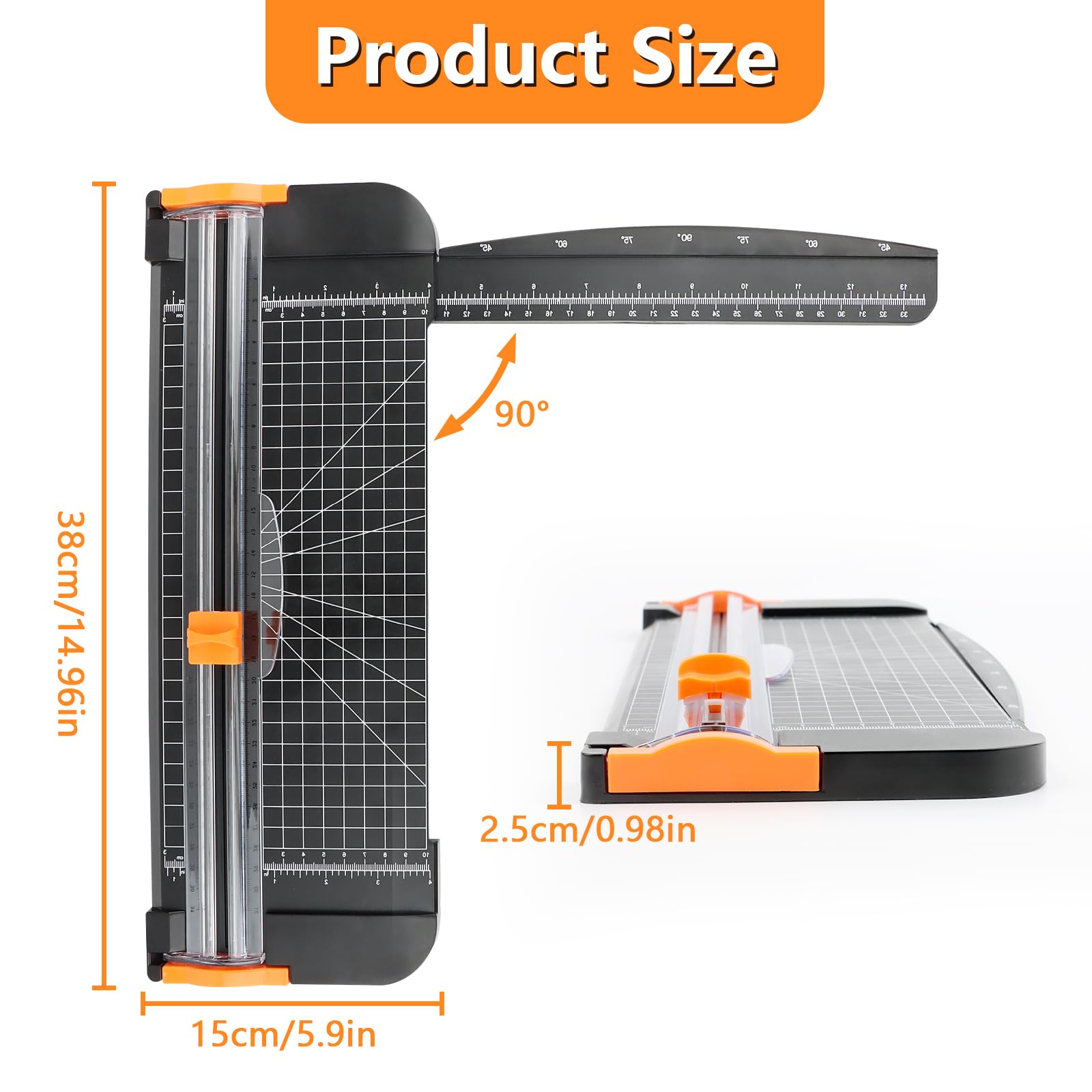 Taglierina Professionale A4 Da 12 Pollici Magrimaxio - Per Carta, Foto E Cartoncino - Foto 13