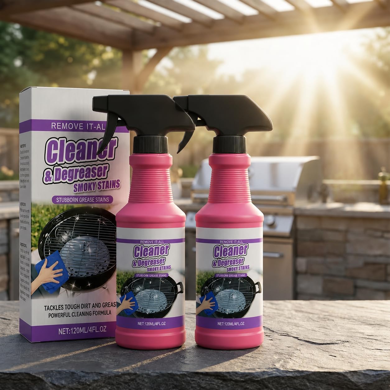 Limpiador Desengrasante Multiusos para Parrilla 120ml