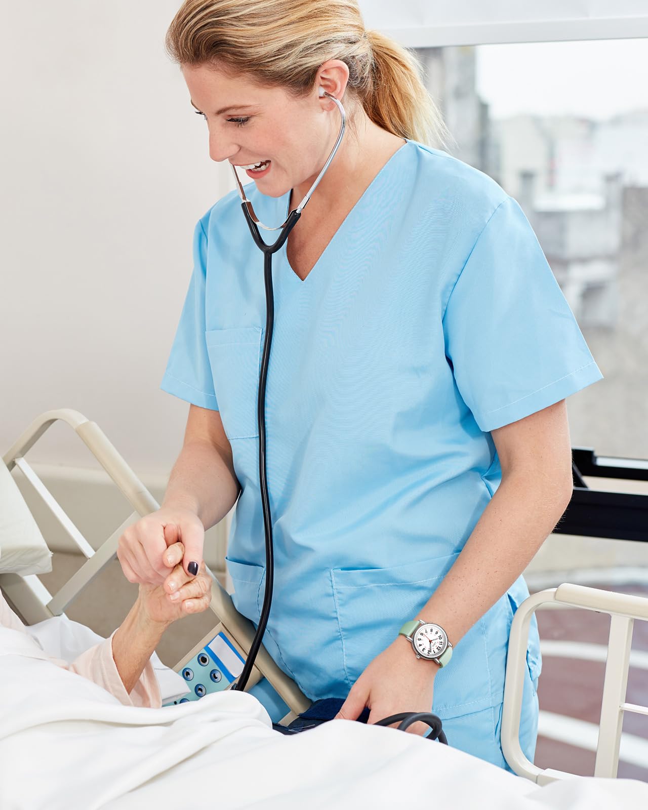 CIVO Orologio Infermiere Donna Analogico: Impermeabile Orologi da Polso Quarzo con Quadrante di Facile Lettura - Regalo per Studente di Medicina