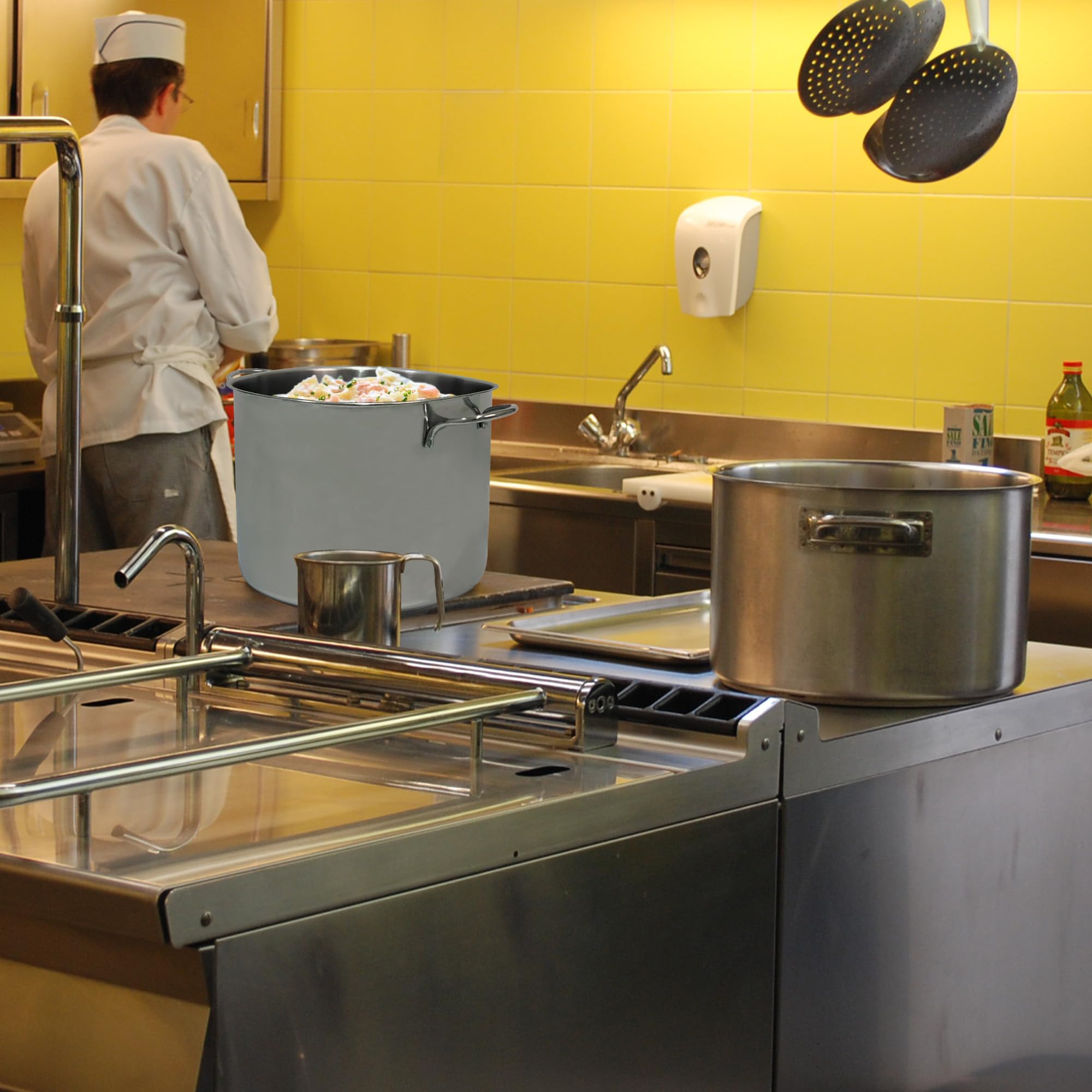 Pentola In Acciaio Inox Sicignano Daisy Ø14 Cm - Per Induzione, Gas, Lavastoviglie, Made In Italy - Foto 7