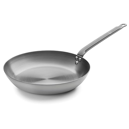 Lacor Sartén Sin Antiadherente, Resistente, Ecológica, Compatible Con Vitrocerámica, Eléctrico, Gas E Inducción, Hierro Ferrum, Fabricada En España, 20 Cm, Gris, Fundido
