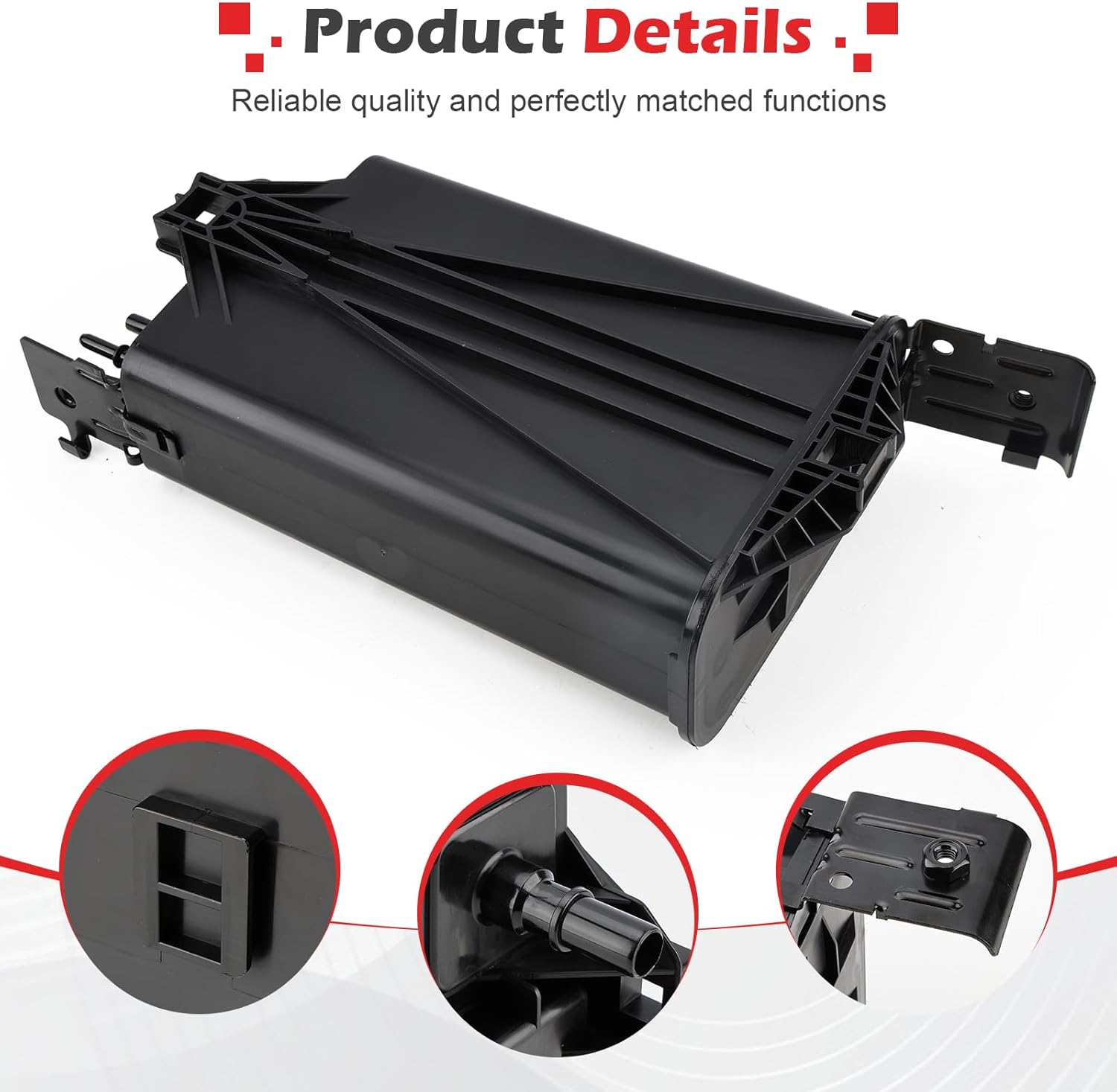 215-437 Fuel Vapor Storage Canister 18.1 Inch For Chevy Tahoe Suburban 1500/GMC YUKON YUKON XL 1500 2002-2004 Replaces# 15746226 (215-437, 1PCS)