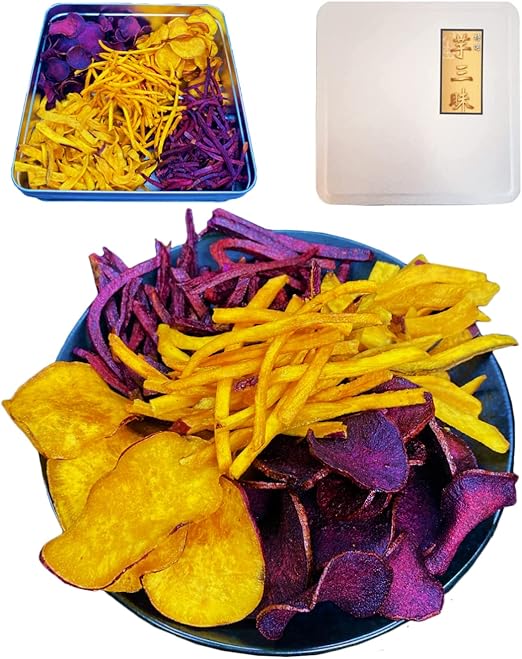 Amazon 極上 さつまいもチップス 日本の芋 極 国産 5g缶入り 贈答用ギフト 神戸 ヨコノ食品 ギフト広場 スナック菓子 通販