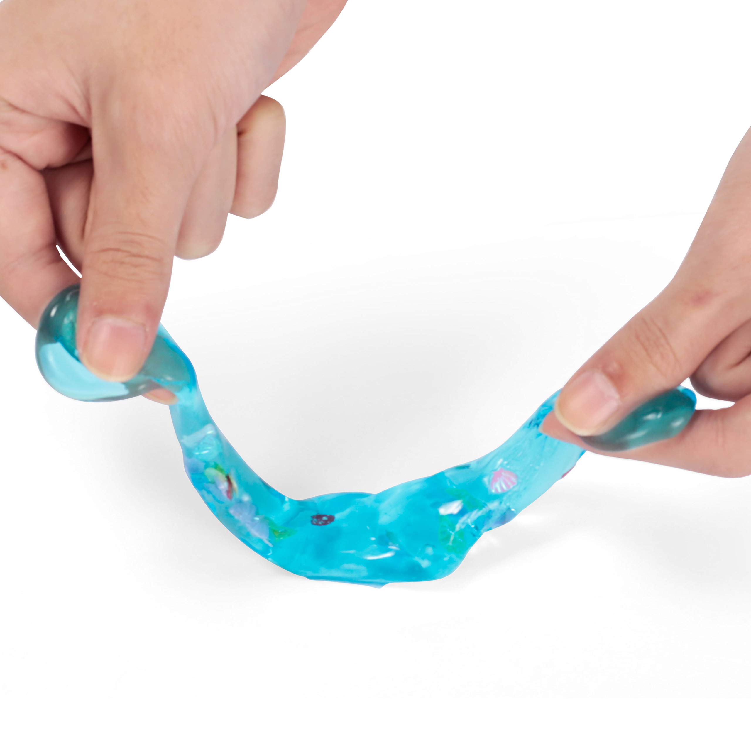 JOYIN 28 Valentines Day Clear Slime Hearts for Kids Valentine Classroom Exchange, Valentine Party Favors, Gift Exchange, Game Prizes