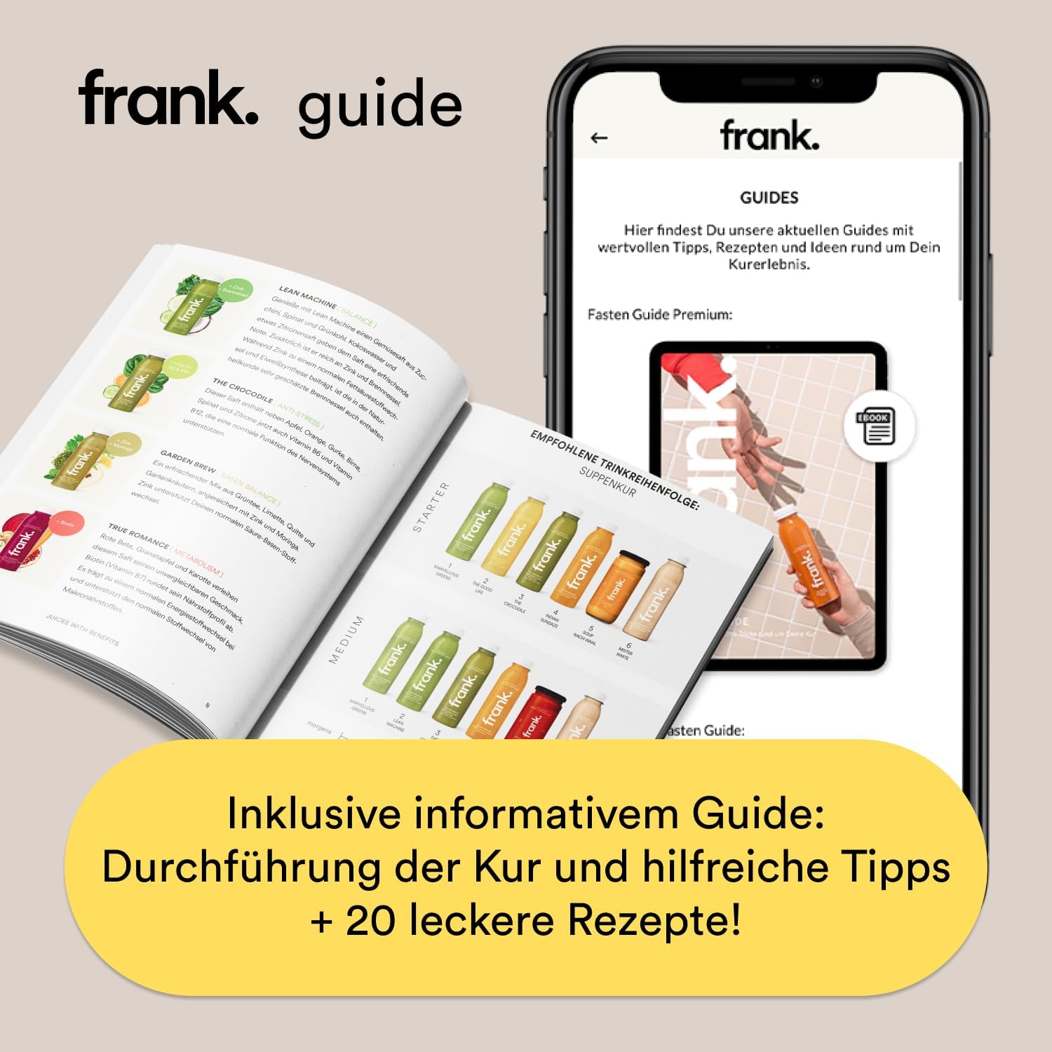 FRANK JUICE® Saftkur 5 Tage (Starter)