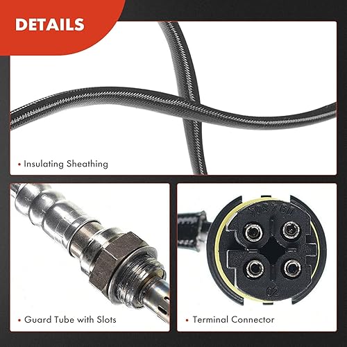 Miniatura 6 de A-Premium Sensor de oxígeno O2 compatible con Mercedes-Benz C280 1998-2000, C43 AMG 1998-2000, CLK320 1998-2000, CLK430 1999-2000, Upstream Right,