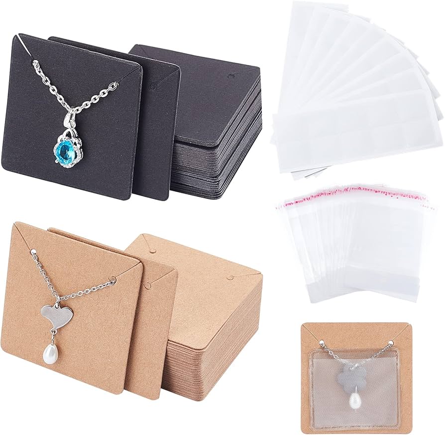 アクセサリー台紙☆ハート柄☆ 48c6c0f2526151a749f94d593f1ab4