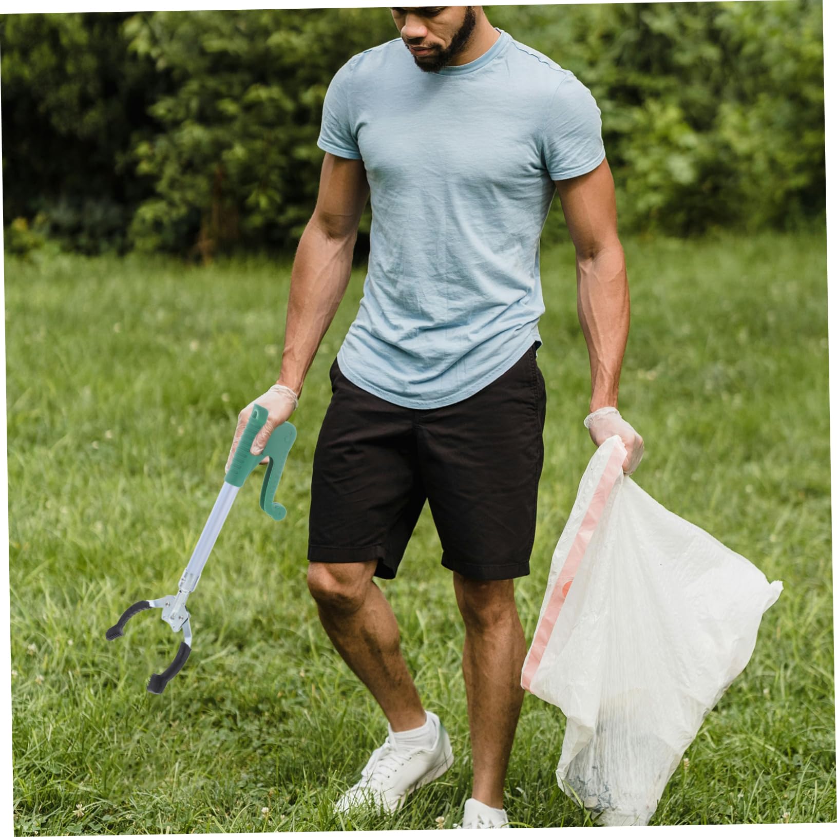 VILLFUL Professional Trash Grabber Tool Reacher Grabber Pickup Multifunctional for Reaching