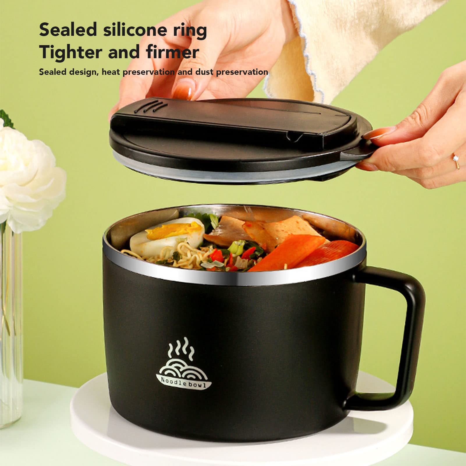 Pentola Per Ramen Portatile, Pentola Per Cucinare Ramen Coreana Conducibilita Termica Leggera 94222603